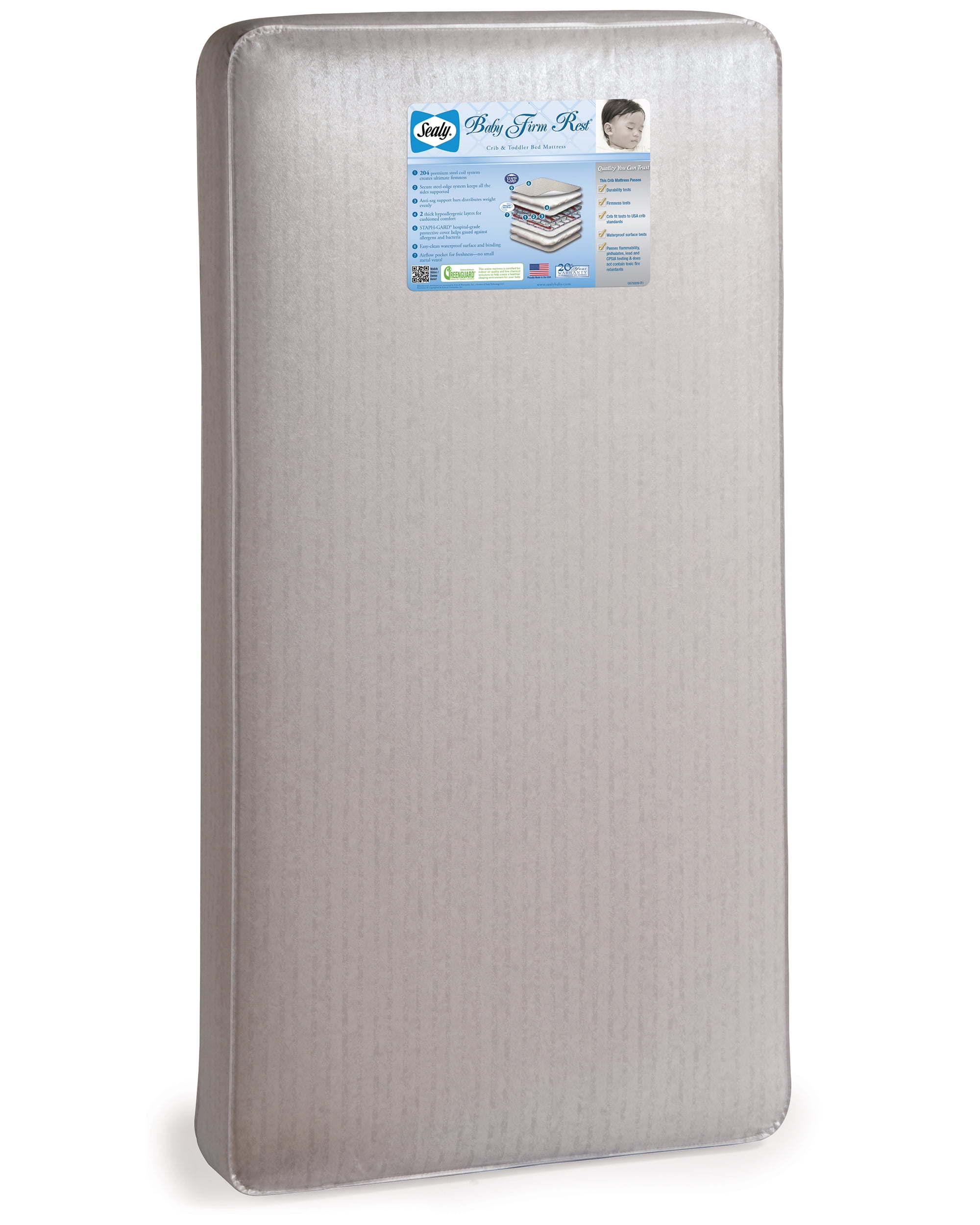 sealy toddler mattress walmart