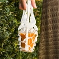 thumbnail image 3 of Bag Tek White Small Net Take Out Bag - 7 3/4" x 7 3/4" - 100 count box, 3 of 3