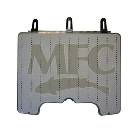 Slotted Foam Fly Box - Montana Fly Company Boat Box Leaf with Midge Foam