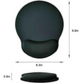 thumbnail image 6 of Mouse Pad with Wrist Support, Ergonomic Mouse Pad with Memory Foam Wrist Rest Cushion, Non-Slip Rubber Base Gaming Mice Pad for Home Office Computer Laptop, Grey, 6 of 14