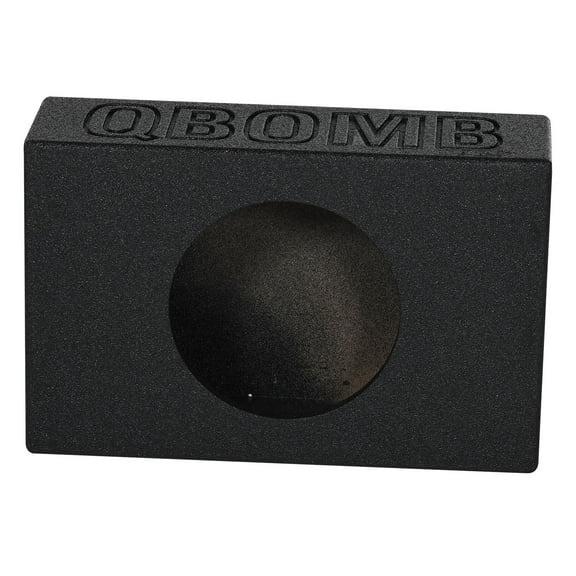 Rockville RQT10V Single 10" Side Ported Shallow Slim Subwoofer Sub Box Enclosure