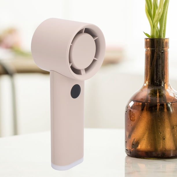 Ventilador Portátil, Pantalla LED Ventilador Eléctrico Portátil Ajustable Con Luz Nocturna Para Actividades Al Aire En El Hogar