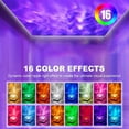 thumbnail image 6 of Magical Northern Lights for Room With 16 Customizable Colors, Wave Light Projection & Handy Remote Control, Crystal Acrylic Construction For Bedroom Living Room Dining Room Study Hallway Decor, 6 of 9