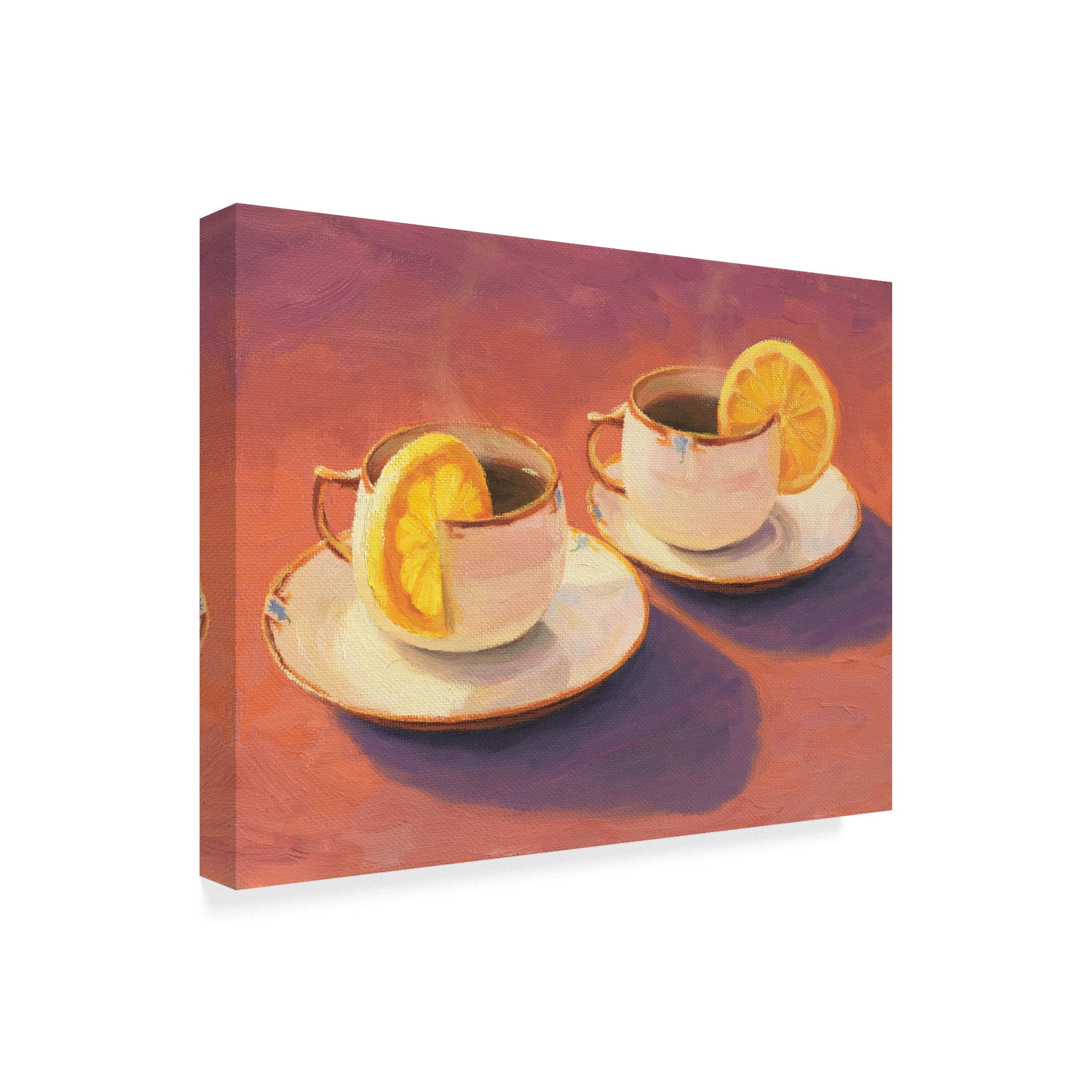 Trademark Fine Art 'Tea Cups' Canvas Art by William Breedon