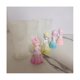thumbnail image 5 of Molde de vela de silicona de muñeca de niñas de dibujos animados en 3D de 4 piezas, para hacer aromaterapia con cera, bricolaje, regalo de vacaciones, 5 of 5