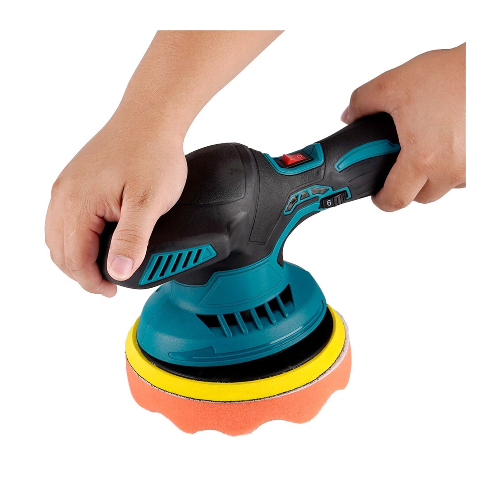 145mm electric sander Power Brushless Random Orbital Sandpaper Machine Lithium-Ion Polishing Machine For Car Wood Works ,Widely Use