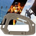 thumbnail image 3 of Hebilla de Mochila Hebilla d de forma d de forma, Carabinador de Alta Resistencia, de Tamamo Mediano Liviano para Hamacas Descendientes de la Corriente de Escalada Al Aire Libre, 3 of 7