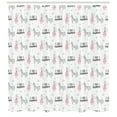 thumbnail image 3 of Ambesonne Unicorn Party Shower Curtain, Be Happy Words, 69"Wx75"L, Multicolor, 3 of 3