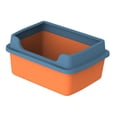 thumbnail image 2 of Cat Litter Boxes for Indoor Cats Easy Clean with Scatter Fence Tall High Sides, 2 of 9