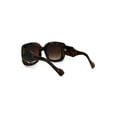 thumbnail image 4 of Womens Thick Plastic 90s Mod Butterfly Designer Sunglasses Tortoise Brown, 4 of 4
