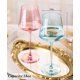 thumbnail image 4 of Juego de copas de vino de colores, copas de vino coloridas con tallo largo, copas de vino multicolor para amantes del vino, bodas, cumpleaños, regalos, 4 of 4
