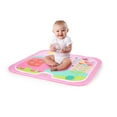Bright Starts Fanciful Flowers Baby Activity Gym and Play Mat Pink