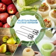 thumbnail image 5 of Red Bell Pepper Seed Corer, Universal Stainless Steel Fruit Corer Red Bell Peppers Cutter Pepper Seed Remover Tool,Premium Fruit Corer Tool Pepper Seed Corer Remover, 5 of 6