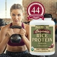 thumbnail image 6 of NutriBiotic Certified Organic Rice Protein, Chocolate, 1 Lb 6.9 Oz, 6 of 7