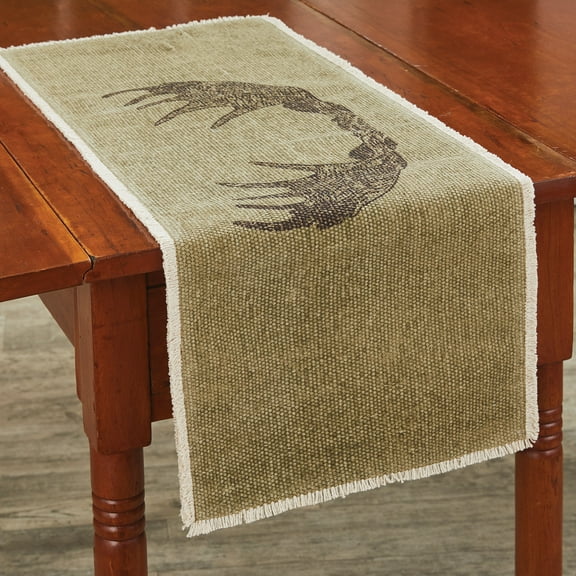 Park Designs Moose Antlers Table Runner 13" x 36"