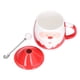 thumbnail image 1 of Taza navideña de cerámica de gran capacidad de 450 ml, para té, leche, café, con tapa y cuchara para el hogar. Tipo A., 1 of 14