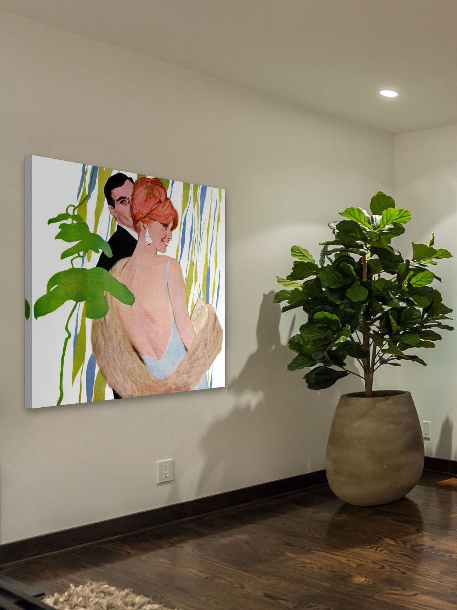 Marmont Hill "Money on Her Mind" by Joe de Mers Painting Print on Canvas