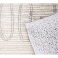 thumbnail image 2 of Peace Love World Yarn Dyed 100% Cotton Skid Resistant Bath Mat in Light Grey, 2 of 2