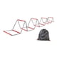 thumbnail image 4 of Equipo de entrenamiento de coordinación de escalera de agilidad Fitness de voleibol plegable Multifuncional 42 CMX42 CM Velocidad de fútbol escalera 12 cuadrículas con bolsa, 4 of 8