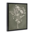 thumbnail image 2 of Stupell Industries French Country Wildflower Impression Bundle Black Floating Frame Canvas Art, 17 x 21, by Cat Thurman Designs, 2 of 7