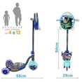 thumbnail image 2 of Scooter Apache Tres ruedas Lightyear con Luces en Plataforma, 2 of 4