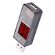 thumbnail image 1 of Probador USB, Voltímetro LCD En Color USB, Voltímetro, Medidor De Voltaje USB, Amperímetro, Medidor De Corriente, Multímetro, Cargador, Probador USB, 1 of 7