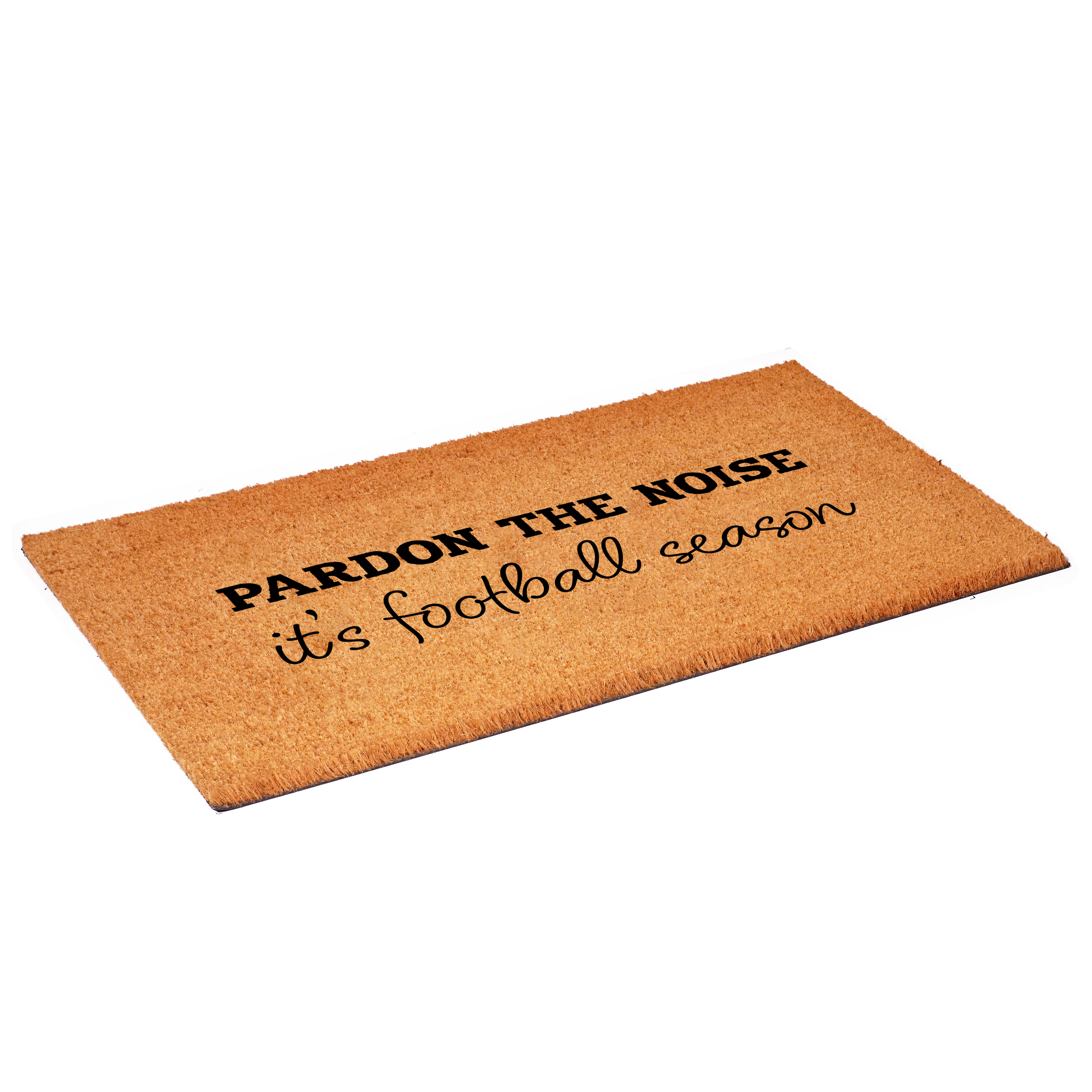 Calloway Mills 111761729 Pardon the Noise It's Football Season Doormat 17" x 29"