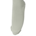 thumbnail image 4 of 1 paire de chaussettes de compression à fermeture éclair et bout fermé de 15 à 20 mmHg pour femmes, bas de compression montants, gris, taille XXXL, 4 of 4