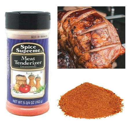 1 Spice Supreme® Meat Tenderizer Seasoning 5.75 Oz Jar Cooking Dry Rub