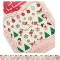 thumbnail image 3 of Maoww Nails Art Sticker Merry Christmas 3D Golden Elements Nail Wrap Sticker Tips DIY Manicura Stickers Tool, 3 of 8