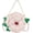 Flower Pink, variant on Handbag Cute Fruit Crossbody Bag Weave Summer Beach Shoulder Bag