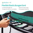 thumbnail image 6 of Skybound Kids Indoor and Outdoor Bungee Cord Trampoline with Enclosure, Green, 134 lbs, 6 of 10