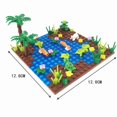thumbnail image 2 of 1 Set MOC Scene Building Blocks Set – Pumpkin Field, Chicken Coop, Turtle Pond, Fish Pond, Chicken Farm – DIY Mini Bricks Construction Kit for Adults, 2 of 10