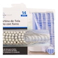 thumbnail image 4 of Set Cortina de Baño Mainstays 128.8 x 128.8 cm Estampado Azul Fondo Blanco, 4 of 4
