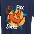 thumbnail image 3 of Dr. Seuss - Fox In Socks Jumping - Women's Raglan Graphic T-Shirt, 3 of 6