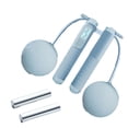 thumbnail image 1 of Cuerda para saltar sin cuerda con bola de peso, contador de longitud de cuerda ajustable para entrenamiento, Fitness en casa, 1 of 5
