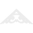thumbnail image 2 of Ekena Millwork 72"W x 33"H x 1"P (11/12) Pitch Preston Architectural Grade PVC Gable Pediment, 2 of 5