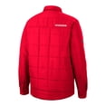 thumbnail image 3 of Men's Colosseum Red Wisconsin Badgers Detonate Quilted Full-Snap Jacket, 3 of 3