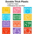 thumbnail image 6 of 12Pcs(3 Packs) Mexican Banner - 66FT(22FT*3) Papel Picado Banners - Fiesta Party Supplies - Cinco de Mayo Party Decor, 6 of 10