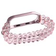 thumbnail image 4 of For Xiaomi Mi Band 5/Mi Band 6 Crystal + Alloy Bracelet Smart Watch Strap Replacement Wrist Band, 4 of 5