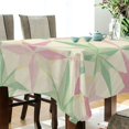 thumbnail image 5 of Yayeee Tablecloths 54" x 54" Rectangle Wrinkle Resistant Party Table Cover, Beige Symmetrical Stars, 5 of 8