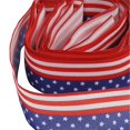 thumbnail image 4 of Ruban patriotique de 6,5 cm de largeur et 10 m de longueur, pour la décoration du 4 juillet, jour de l'indépendance, 4 of 4