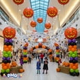 thumbnail image 3 of PMU Halloween Party Decoration Accessory 34 Inch Jack-O-Lantern Design Mylar-Foil Balloon (1/Pkg) Pkg/1, 3 of 6