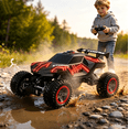 thumbnail image 3 of HNH RC Car for Kids, Monster Truck Remote Control Cars 60 Min Play, 25+Km/H Off-Road RC Car Gifts for Boys Girls Ages 3+, 3 of 9