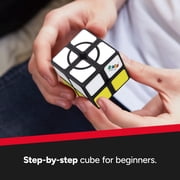 Rubiks Cube Apprentice 2x2 Beginner Puzzle, Step-by-Step Brain Teaser, Color-Matching Fidget Toy for Kids Ages 7+, Easy STEM Gift
