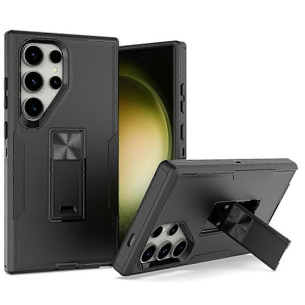 Galaxy S24 Plus 5G Case with Stand, 3-in-1 Rugged Full Body Protection Cover with S24 Plus