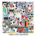 thumbnail image 2 of 50 pcs Football Stickers for Boys, 2022 Soccer Sticker, Waterproof Vinyl Decal for Water Bottles, Car, Laptop, 2 of 5