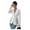 White, variant on Women Lace Blazer Jacket Slim Fit Office Coat S-XXL Elegant Workwear