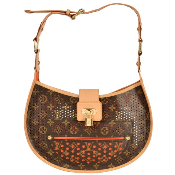 Pre-Owned Louis Vuitton LOUIS VUITTON Perfor Demi Lune Shoulder Bag Monogram Canvas... (Good)