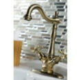 thumbnail image 4 of Kingston Brass KS1493AX Vessel Standard Mount Faucet, Antique Brass, 4 of 5